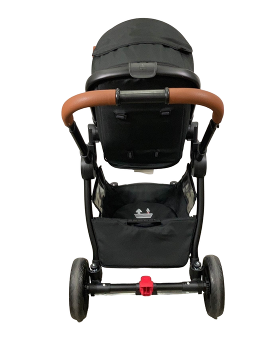 Mompush Ultimate 2 Baby Stroller, 2022, Black with Black Frame