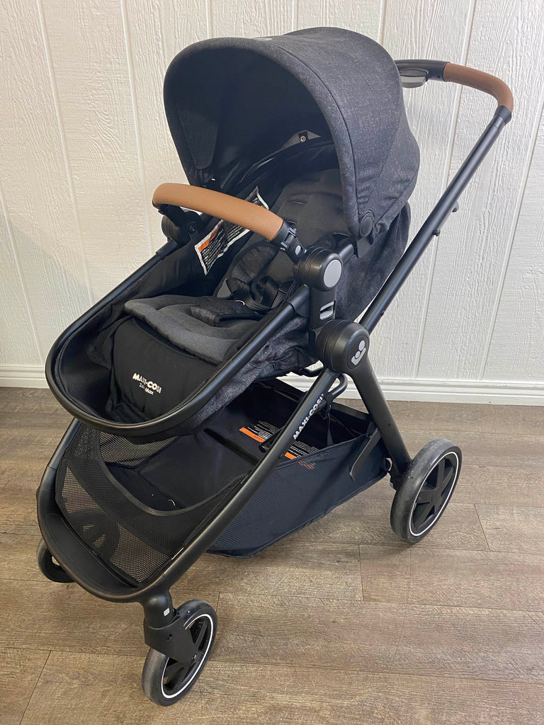 MaxiCosi Zelia Max Stroller And Car Seat Adapters, 2020, Night Black