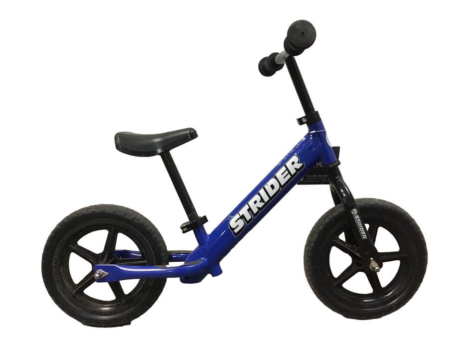 secondhand Strider Balance Bike 12 Sport, Blue