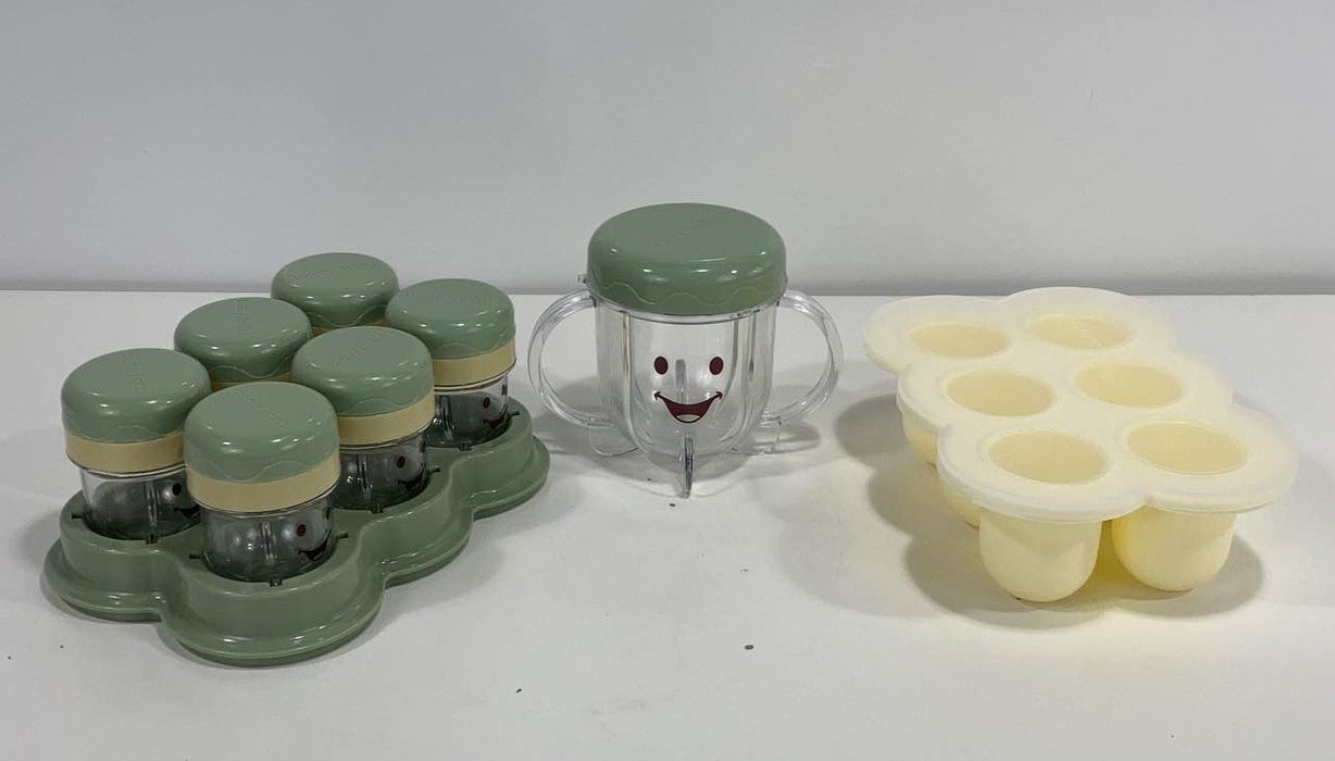 used Magic Bullet Baby Bullet Storage Containers