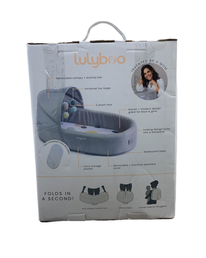 Lulyboo baby lounge to go safety sales
