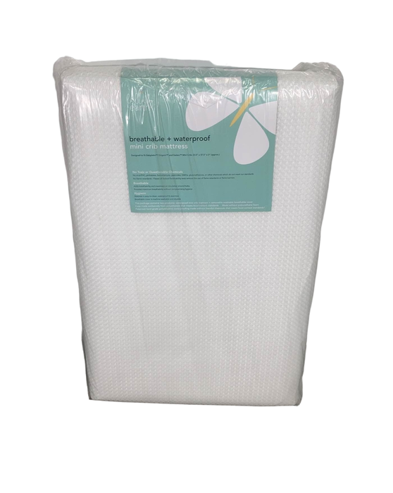 used Lullaby Earth Mini Crib Mattress