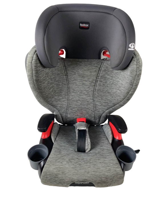 used Britax Highpoint 2-Stage Belt-Positioning Booster Car Seat, 2018, Asher