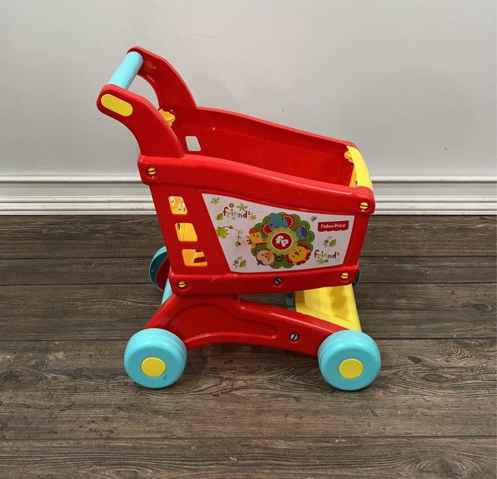 secondhand Fisher Price Shopping Cart