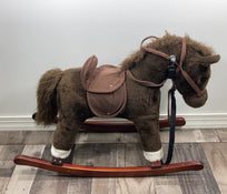 Shop Chrisha Playful Plush Rocking Horse at GoodBuy Gear