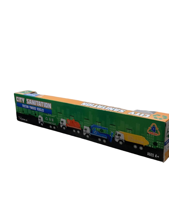 secondhand Playtek Construction Truck 4 Pack