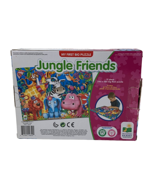 secondhand The Learning Journey My First Big Puzzle, Jungle friends