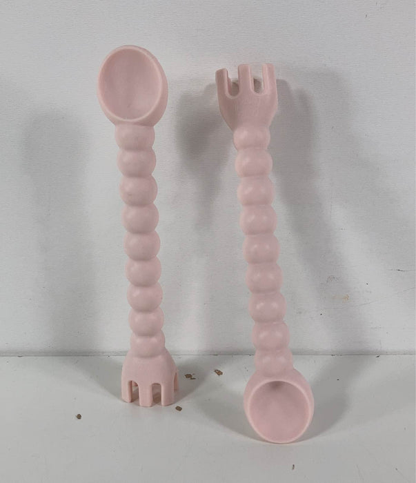 secondhand Ryan & Rose Cutie Tensils 2-in-1 Fork and Spoon (2 Pack)