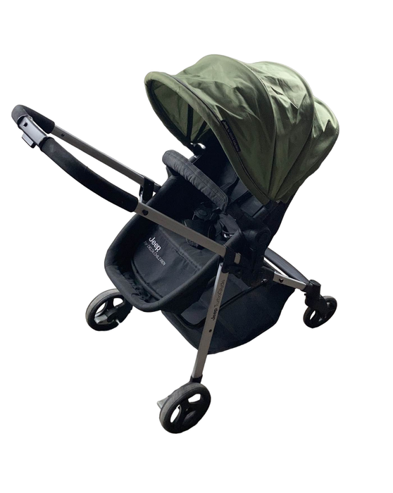 Delta Children Jeep TurboGlyde 3-in-1 Stroller, 2022 Olive Green