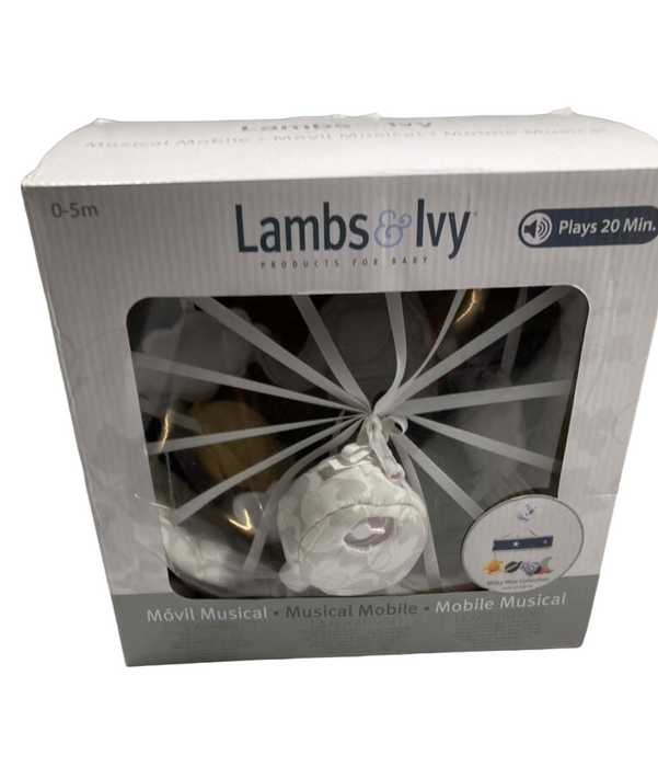 used Lambs & Ivy Musical Crib Mobile