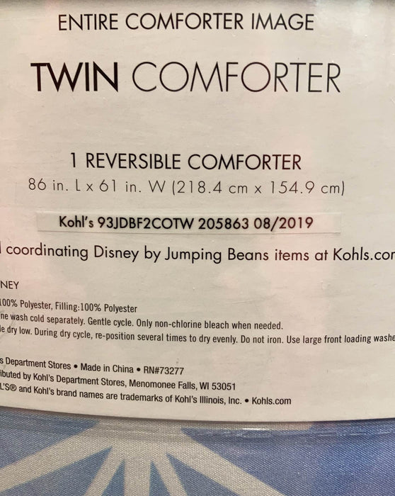 used Disney Frozen II Twin Comforter