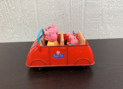 secondhand Peppa Pig Red Family Car