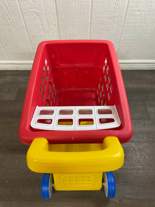 secondhand Little Tikes Shopping Cart