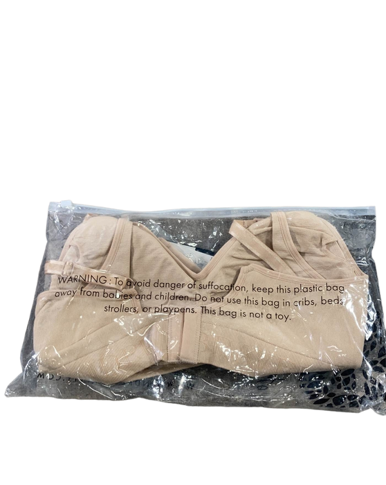 secondhand Kindred Bravely Simply Sublime Nursing Bra, Regular, Large, Beige