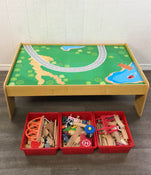 used KidKraft Waterfall Mountain Train Table