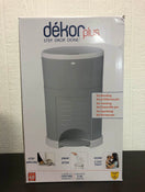 secondhand Diaper Dekor Plus Diaper Pail, Gray