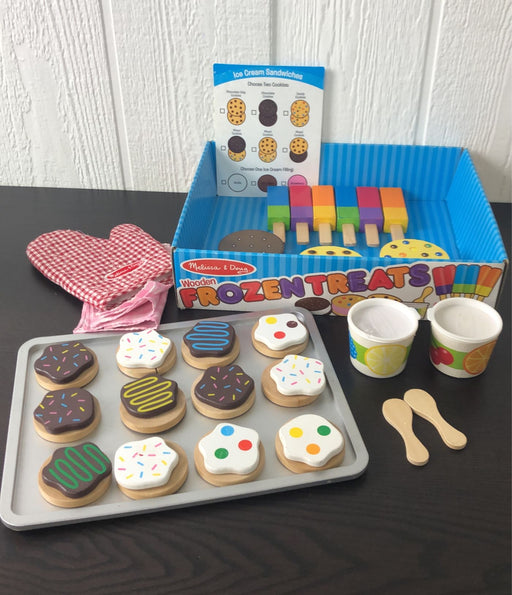 used Melissa & Doug Frozen Treats Play Food
