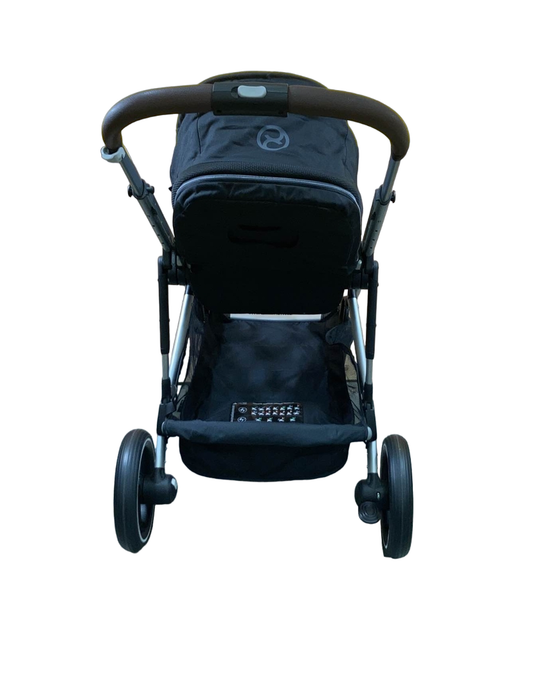 Cybex Gazelle S Modular Stroller, Silver Frame, Moon Black, 2023