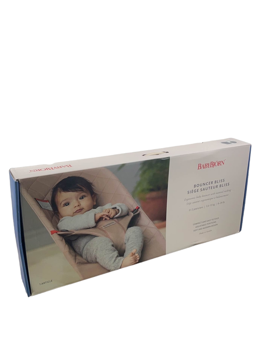 Shop BabyBjorn Bouncer Bliss, Dark Gray Frame, Anthracite Mesh at GoodBuy Gear
