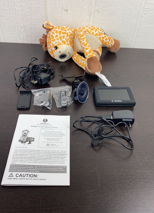 used Infanttech Zooby Baby Monitor