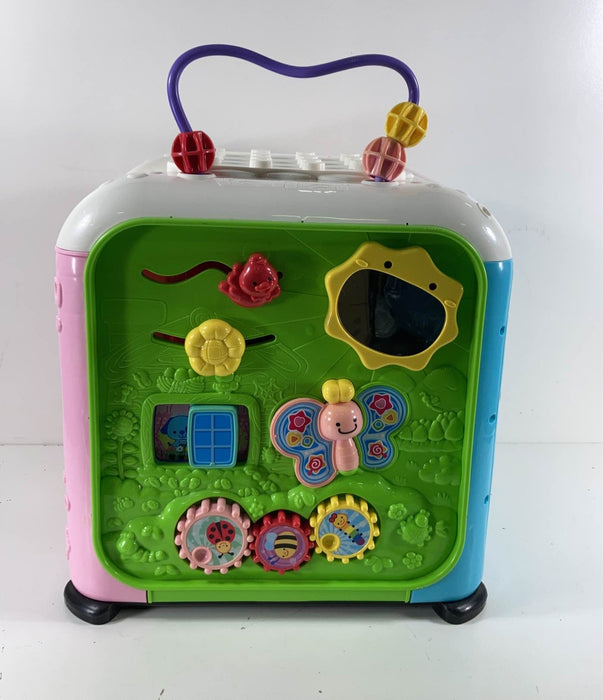 used VTech Alphabet Activity Cube, Pink