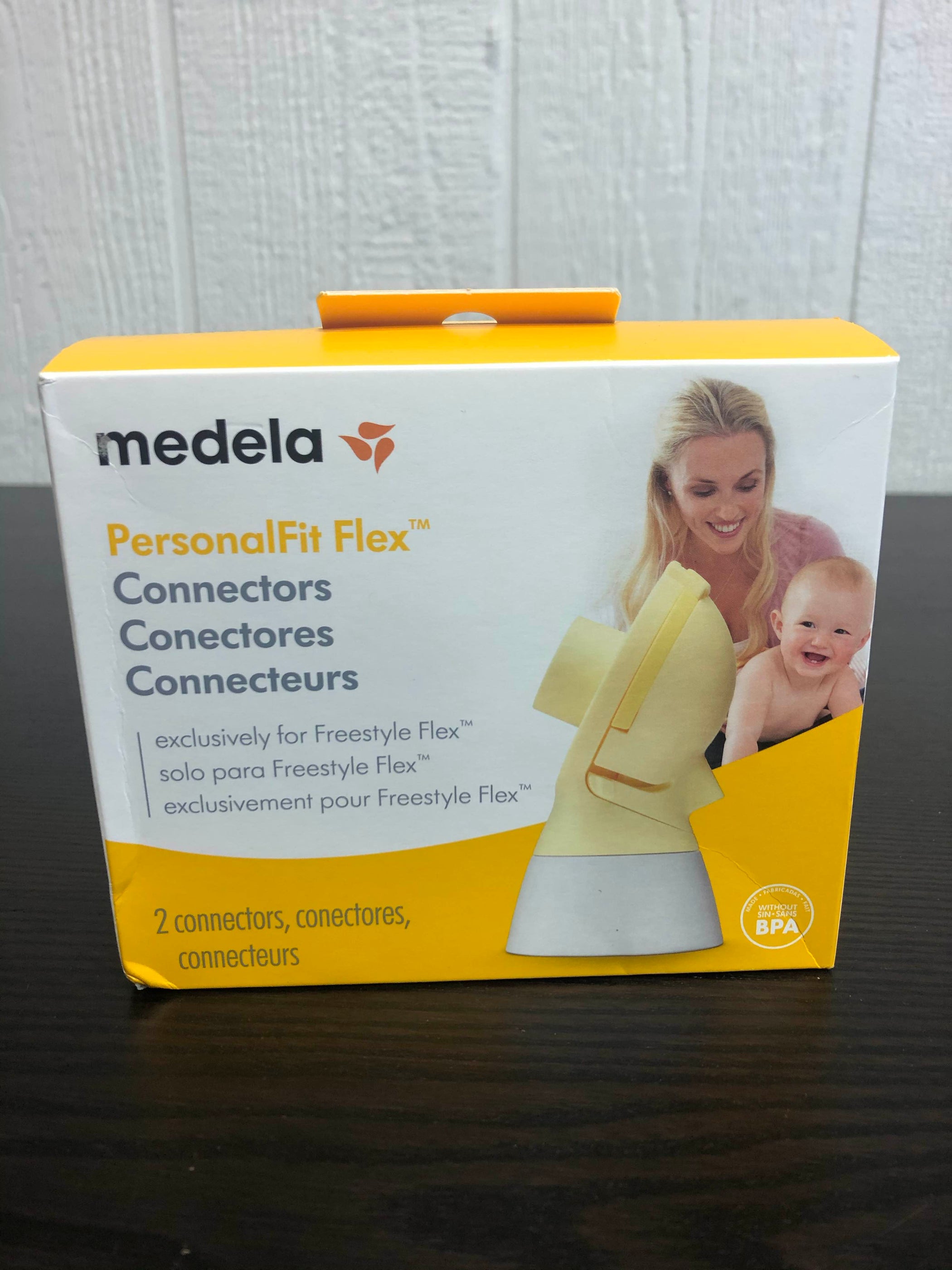 Connettore PersonalFit Flex Medela - Per Tiralatte, A Prova Di Perdite, Senza BPA, Facile Da Pulire (confezione Da 2)