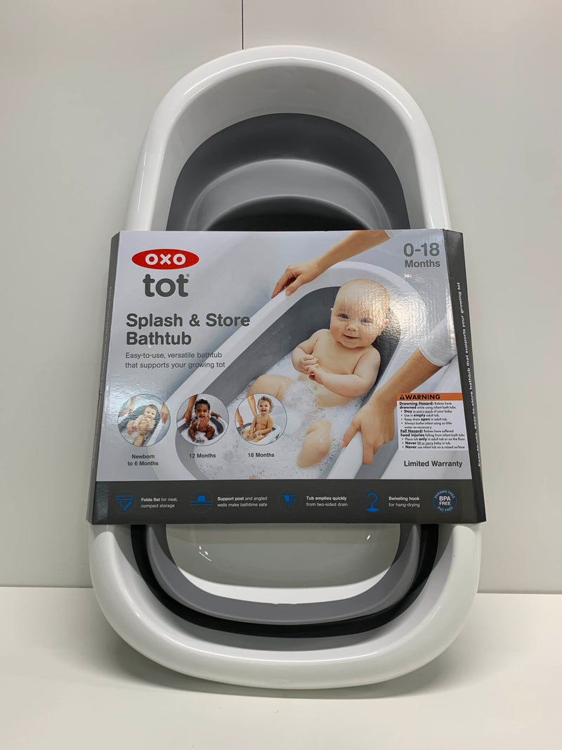 OXO Tot Splash & Store Baby Bathtub
