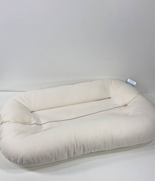 used Snuggle Me Organic Sensory Infant Lounger, Natural