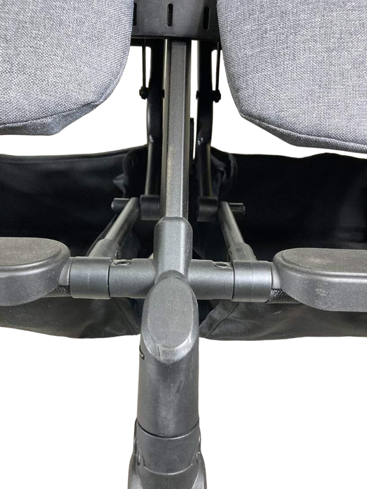 Shop Mompush Lithe Double Stroller, 2021, Grey at GoodBuy Gear