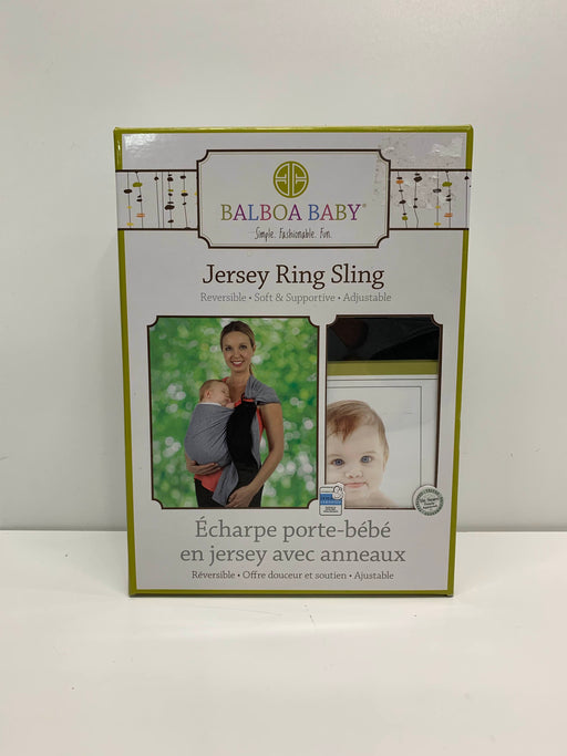 used Balboa Baby Adjustable Sling Carrier, Jersey