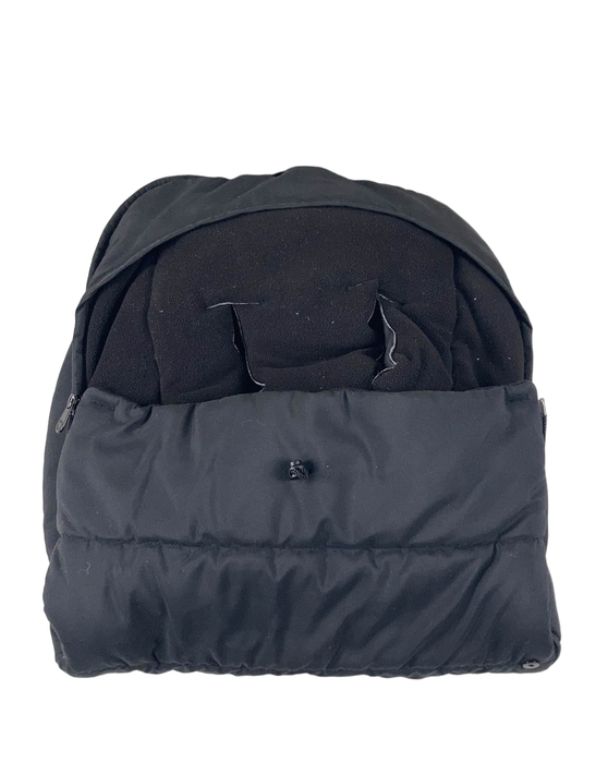 used Bugaboo Footmuff, Midnight Black