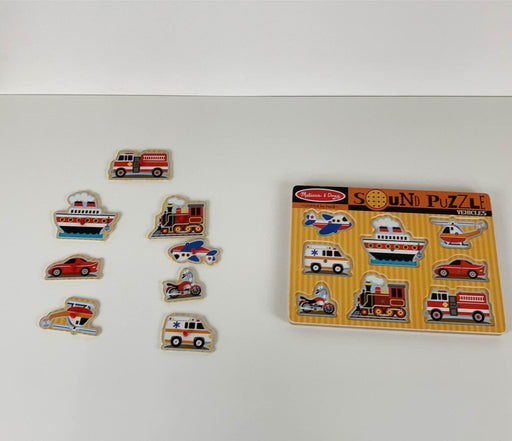 Shop Melissa & Doug Sound Puzzle, Vehicles at GoodBuy Gear