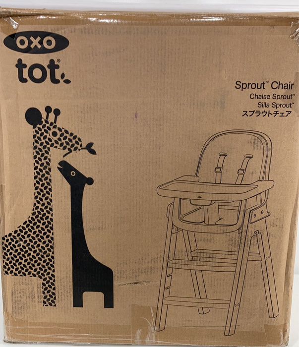 Shop OXO Tot Sprout High Chair, Taupe/Walnut at GoodBuy Gear