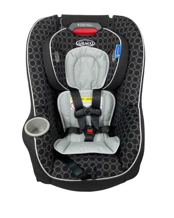 secondhand Graco Contender 65 Convertible Car Seat, 2019, Black Carbon