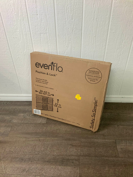 used Evenflo Position And Lock Pressure Mount Gate