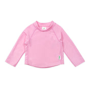 used iPlay Long Sleeve Rash Guard Shirt, 6-12 months, Light Pink