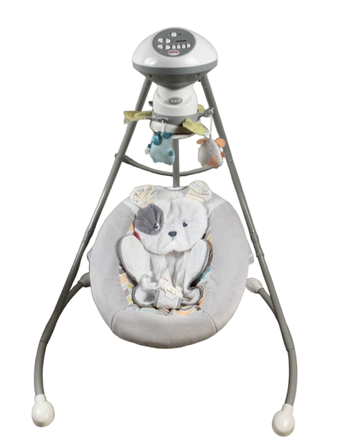 used Fisher Price Cradle 'n Swing, Sweet Snugapuppy Dreams