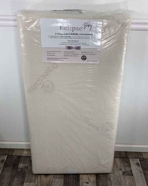 used Eclipse Baby Wellness 2-Stage Hybrid EXCEL Crib Mattress