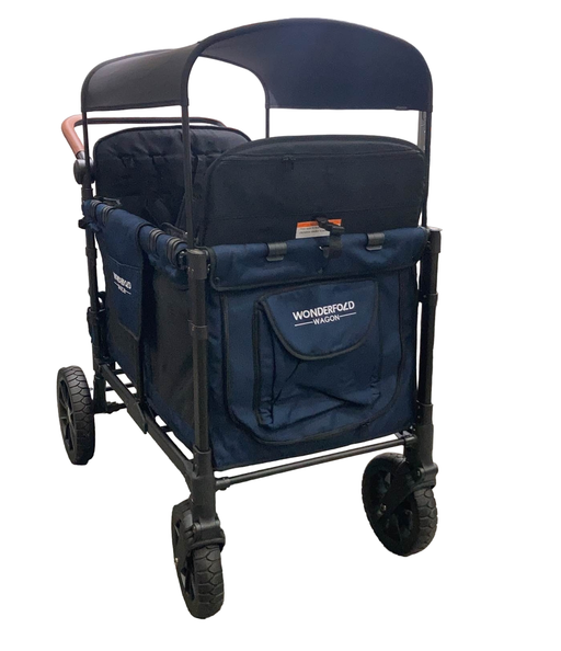 used Wonderfold W4 Luxe Quad Stroller Wagon