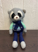 used Spark. Create. Imagine Holiday Racoon Knit Plush