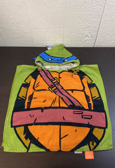 used Nickelodeon Hooded Towel, Ninja Turtle