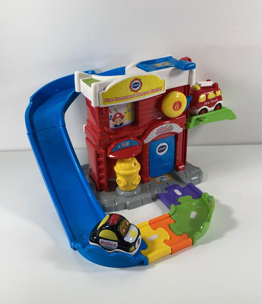 used VTech Go Go! Go! Smart Wheels Fire Command Rescue Center