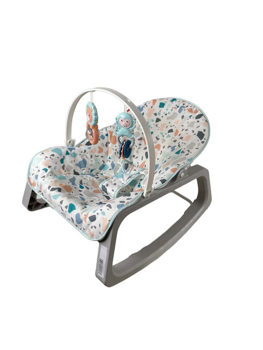used Fisher Price Deluxe Infant To Toddler Rocker