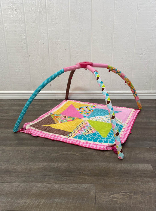 used Infantino Go GaGa Deluxe Twist and Fold Baby Activity Tummy Time Gym