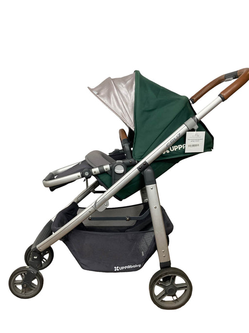 secondhand UPPAbaby CRUZ V2 Stroller, Emmett (Green Melange), 2017