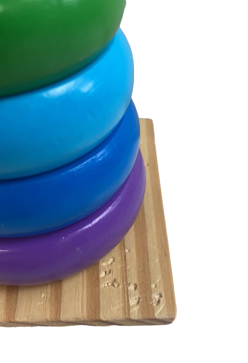 secondhand Melissa & Doug Rainbow Stacker Classic Toy