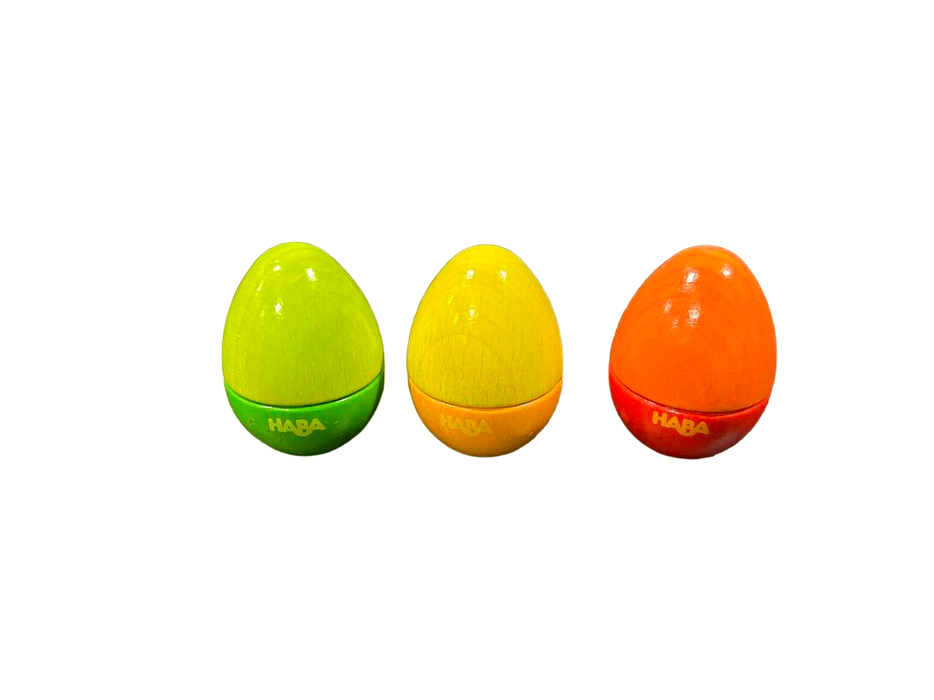 secondhand HABA Wooden Musical Eggs