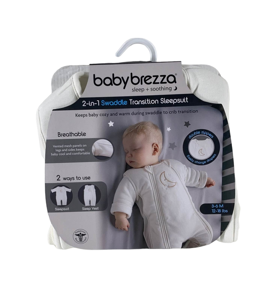 Baby Brezza Safe Sleep Swaddle Blanket for Crib Safety for