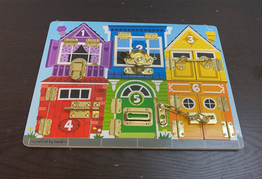used Melissa & Doug Latches Board