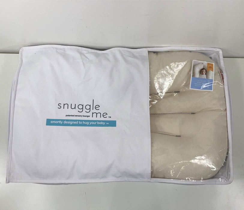 used Snuggle Me Organic Sensory Infant Lounger, Natural